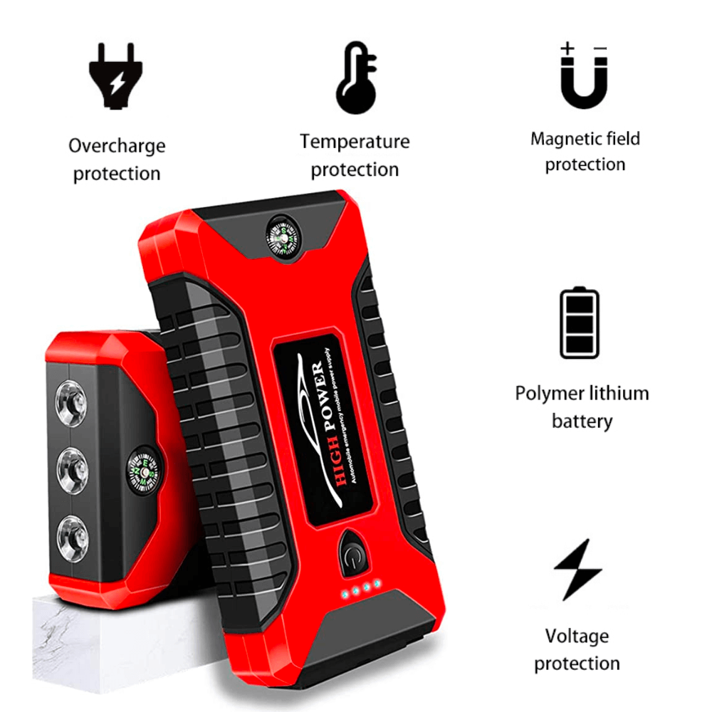 Jump Starter Portable Power Bank 🔋