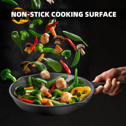 3-Piece, Non-Stick, Cast Iron Set