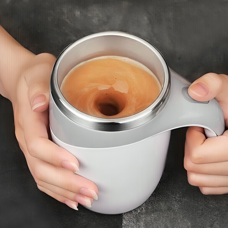 Self Stirring Coffee Cup